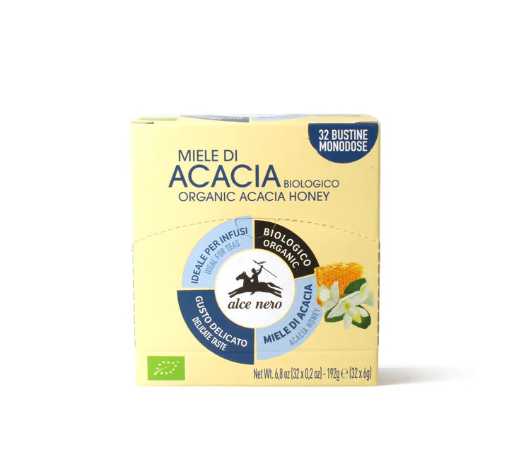 Alce Nero Acaciahoning in Sachets Bio (32 x 6 gr)