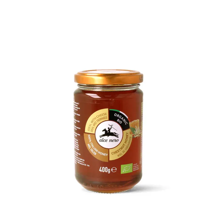 Alce Nero Italiaanse Kastanjehoning Bio (400 gr)