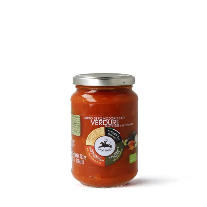 Alce Nero Tomatensaus met Groenten Bio (350 gr)