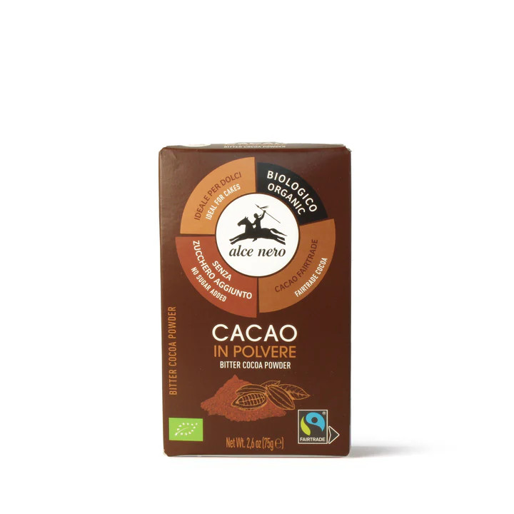 Alce Nero Cacaopoeder Fairtrade Bio (75 gr)