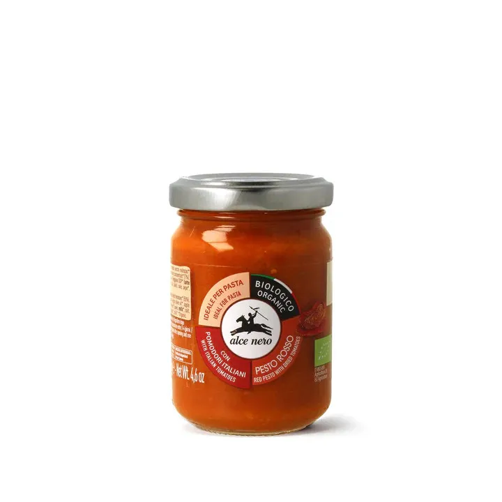Alce Nero Pesto Gedroogde Tomaten Bio (130 gr)