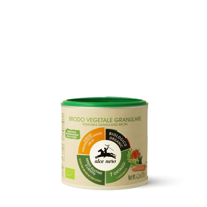 Alce Nero Bouillonkorrels Plantaardig Bio (120 gr)