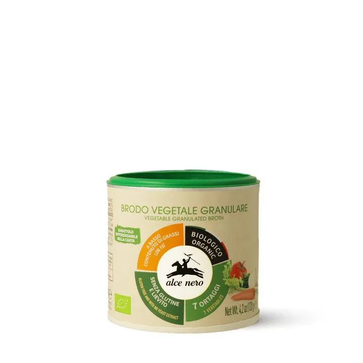 Alce Nero Bouillonkorrels Plantaardig Bio (120 gr)