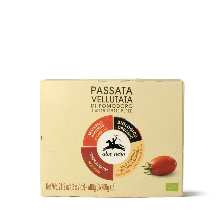 Alce Nero Tomatenpuree Brik Bio (3 x 200 gr)