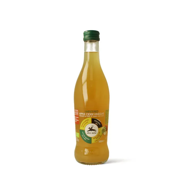 Alce Nero Appelazijn Ongefilterd Bio (500 ml)