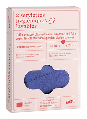 Anae Wasbaar Maandverband Licht (2 stuks)
