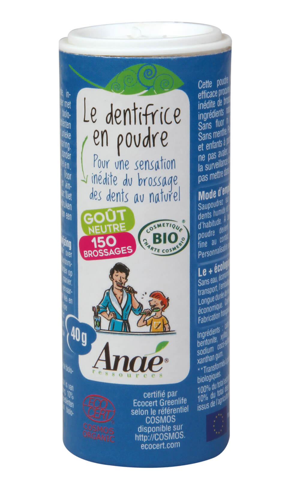 Anae Neutrale Tandpasta Poeder (40 gr)