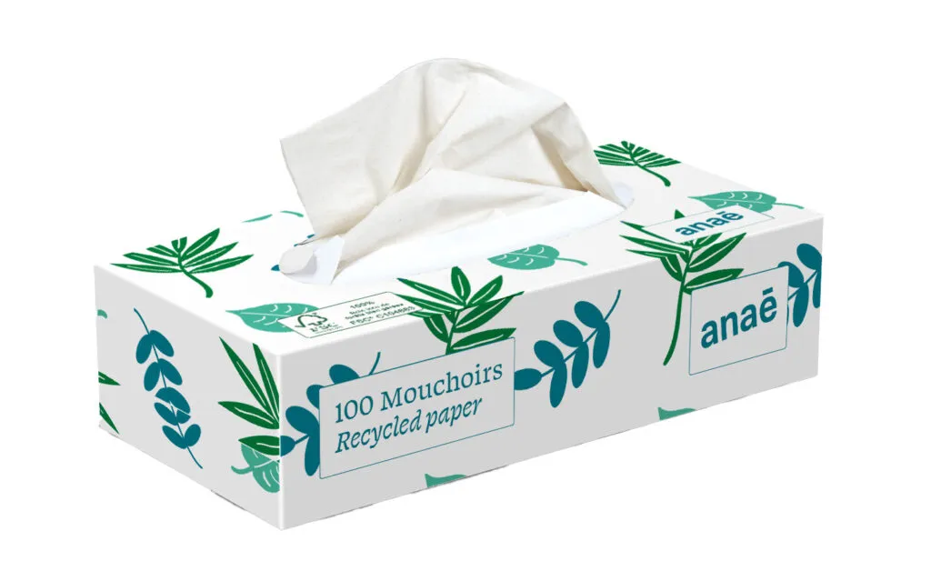 Anae Doos met 100 Tissues (1 stuk)