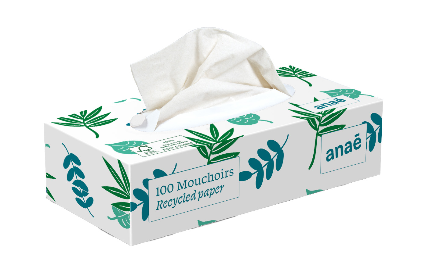 Anae Doos met 100 Tissues (1 stuk)