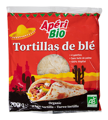 Apéri Bio Aperibio Tortilla Wraps Durum (200 gr)
