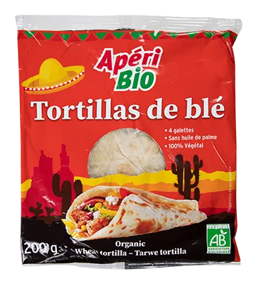 Apéri Bio Aperibio Tortilla Wraps Durum (200 gr)
