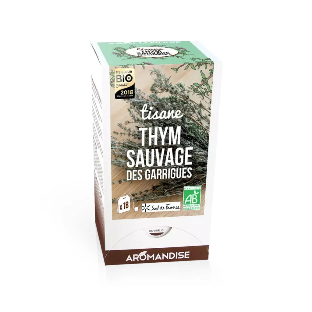 Aromandise Kruidenthee Tijm van De Garrigues Bio 14 (4 gr)