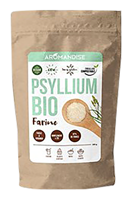 Aromandise Psyllium Meel Bio (300 gr)