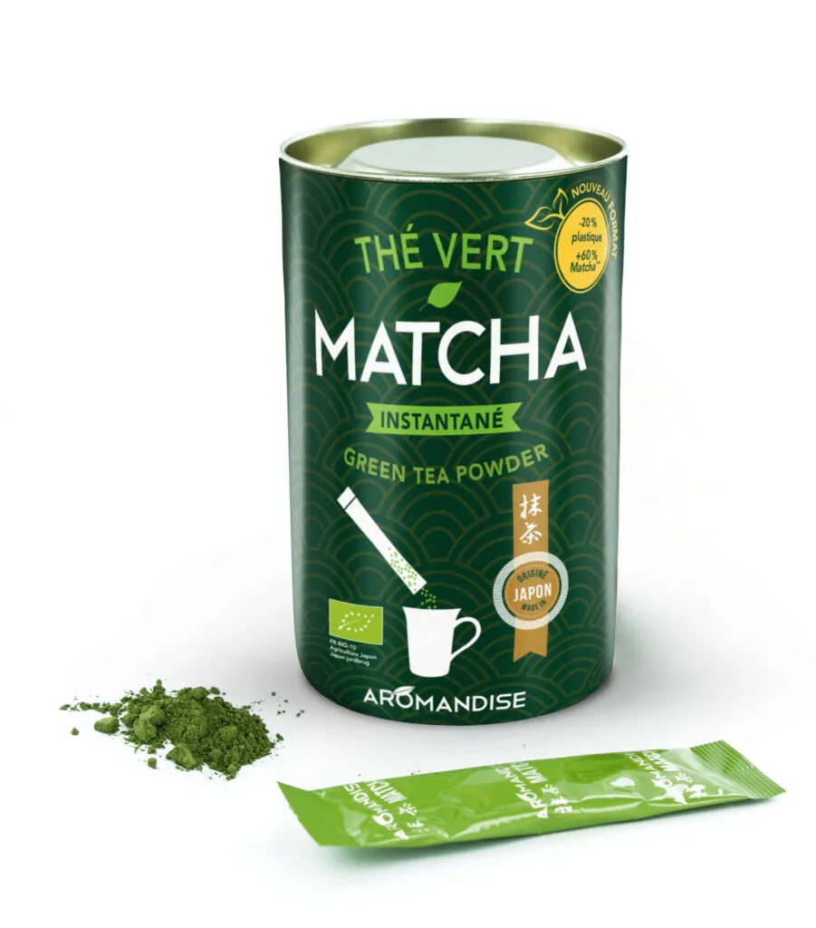 Aromandise Matcha Thee Sticks Bio (20 x 1 gr)
