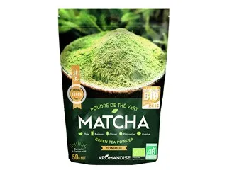 Aromandise Matcha Groene Thee Poeder Bio (50 gr)