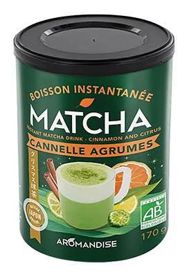 Aromandise Matcha Kaneel Citrus Bio (170 gr)