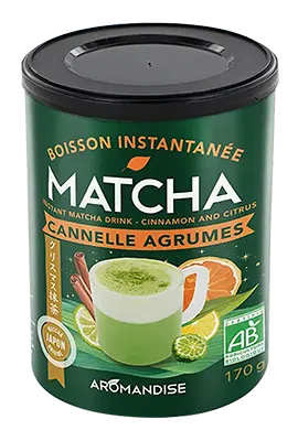 Aromandise Matcha Kaneel Citrus Bio (170 gr)
