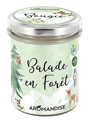 Aromandise Geurkaars Wandeling in Het Bos (1 stuk)