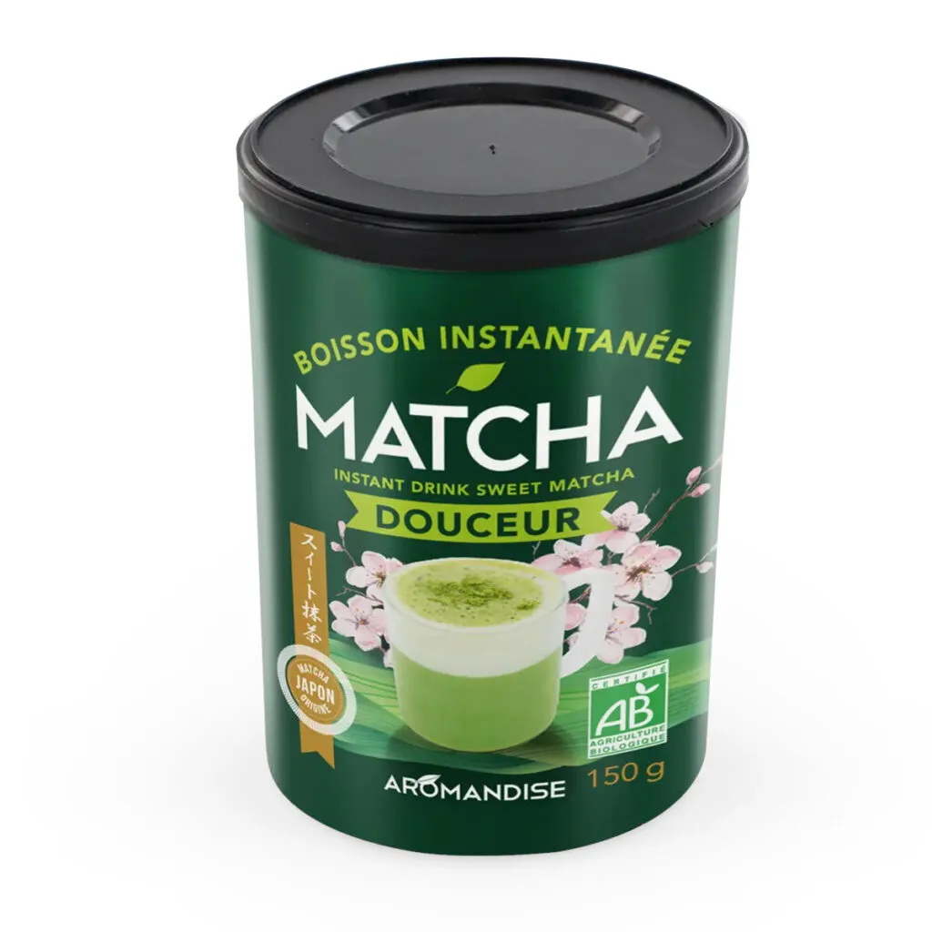 Aromandise Instant Drink Matcha Bio (150 gr)