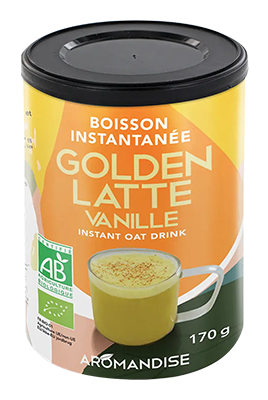 Aromandise Golden Latte Vanille Bio (170 gr)