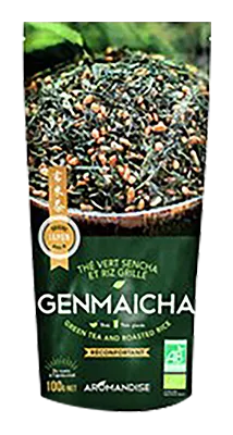 Aromandise Groene Thee + Gemmaicha Rijst (100 gr)