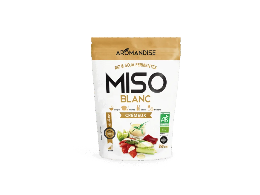 Aromandise Witte Miso Crème Bio (250 gr)