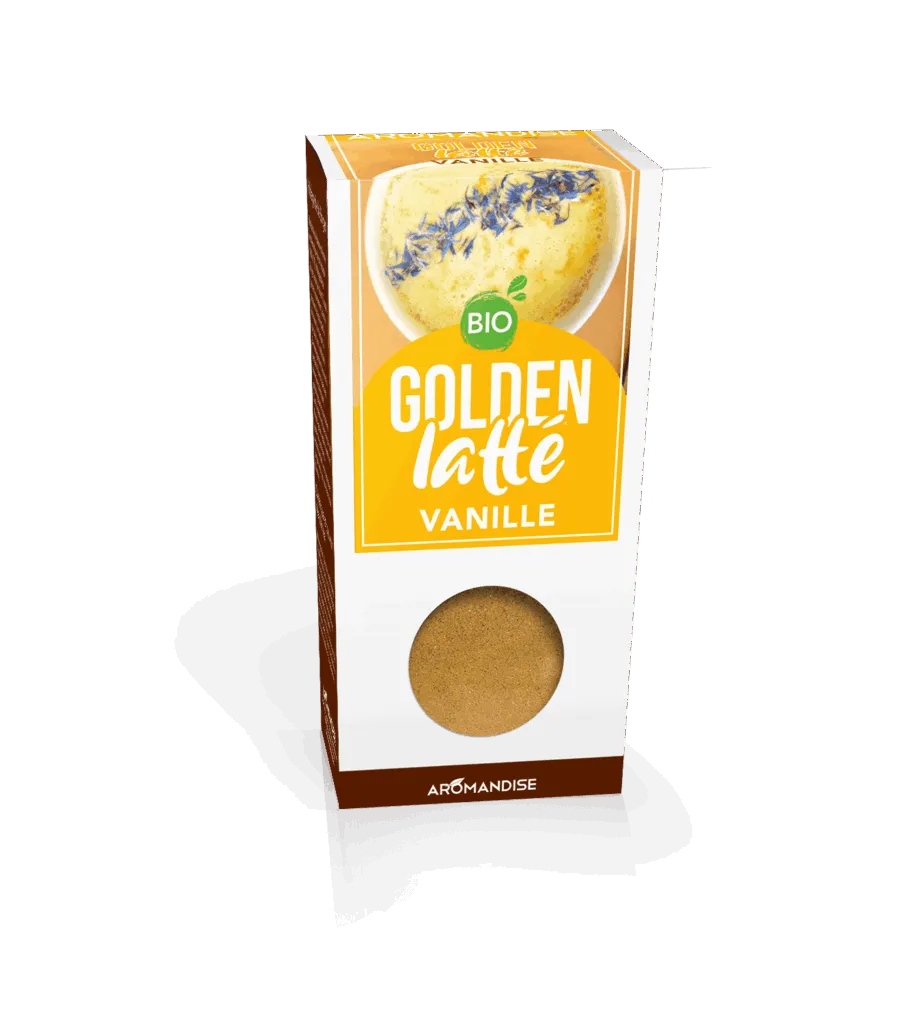 Aromandise Latté Vanille Kurkuma Bio (60 gr)