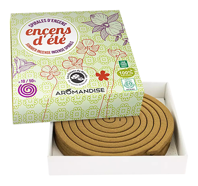 Aromandise Zomerwierook Spiralen (1 stuk)
