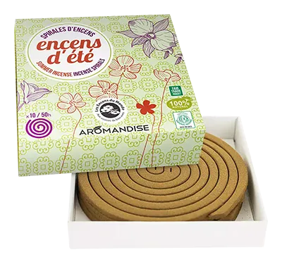 Aromandise Zomerwierook Spiralen (1 stuk)