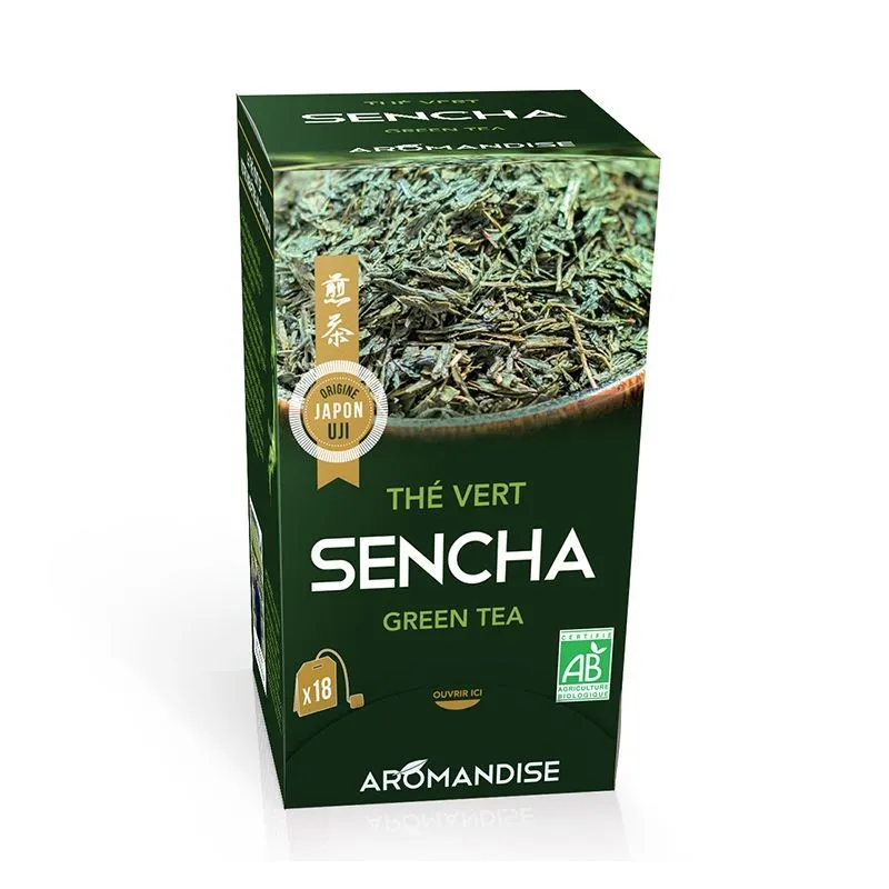 Aromandise Sencha Thee Infusie Bio (18 x 2 gr)