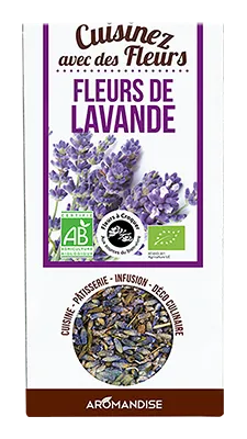 Aromandise Eetbare Bloemen Lavendel Bio (40 gr)