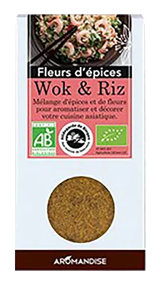 Aromandise Kruidenmix Wok en Rijst Bio (48 gr)