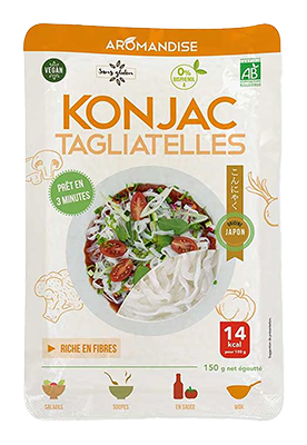Aromandise Tagliatelli Konjac en Rijst Bio (150 gr)