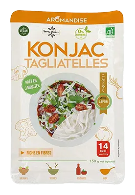Aromandise Tagliatelli Konjac en Rijst Bio (150 gr)