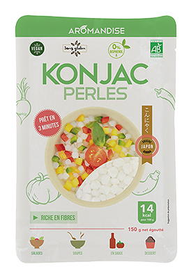 Aromandise Parels van Konjac en Rijst Bio (150 gr)