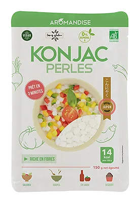 Aromandise Parels van Konjac en Rijst Bio (150 gr)