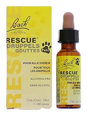 Bach Rescue Remedy Druppels voor Dieren (10 ml)