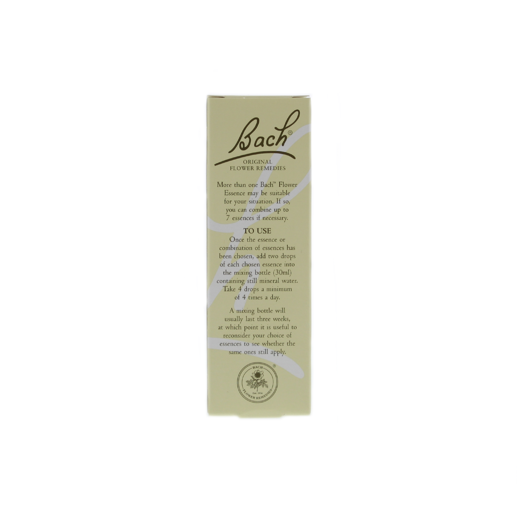 Bach 1 Mengflesje (+doosje) (30 ml)