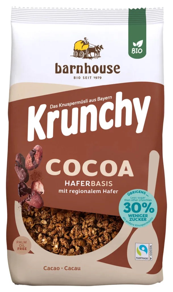 Barnhouse Krunchy Cacao Bio (500 gr)