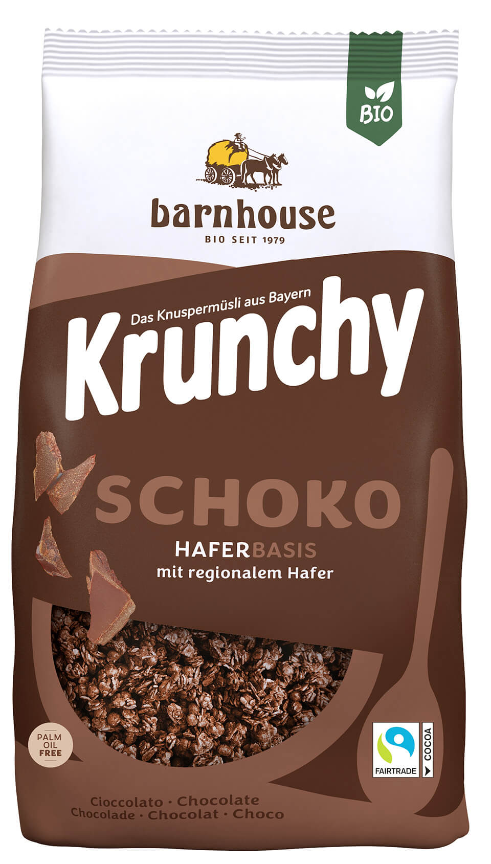 Barnhouse Krunchy Muesli Choco Bio (375 gr)