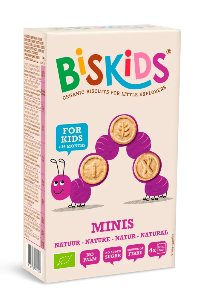 Belkorn Biskids Bio Biskids Mini's Koekjes Bio (120 gr)