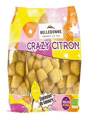 Belledonne Marshmallows Crazy Citroen Bio (120 gr)