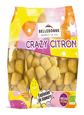 Belledonne Marshmallows Crazy Citroen Bio (120 gr)