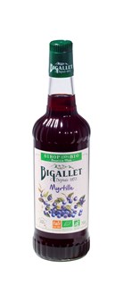 Bigallet Siroop Blauwe Bes Bio (700 ml)