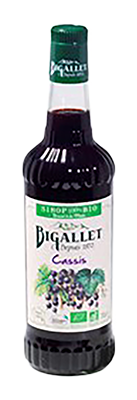 Bigallet Siroop Zwarte Bes Bio (700 ml)