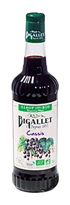 Bigallet Siroop Zwarte Bes Bio (700 ml)