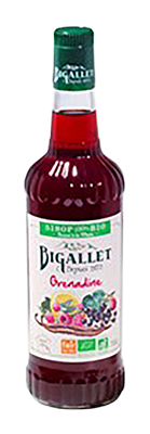 Bigallet Siroop Grenadine Bio (700 ml)
