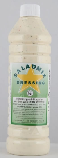 Bio Keuken Salad Mix (750 ml)