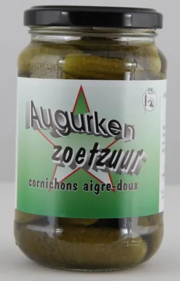 Bio Keuken Augurken Zuurzoet (330 gr)