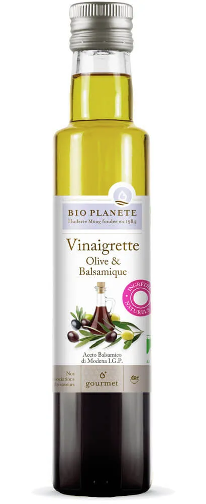 Bio Planète Olijfolie met Balsamico Bio (250 ml)